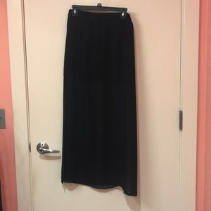 Express Black Maxi Skirt